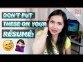 Homebased Resume Do's and Dont's | Work from Home