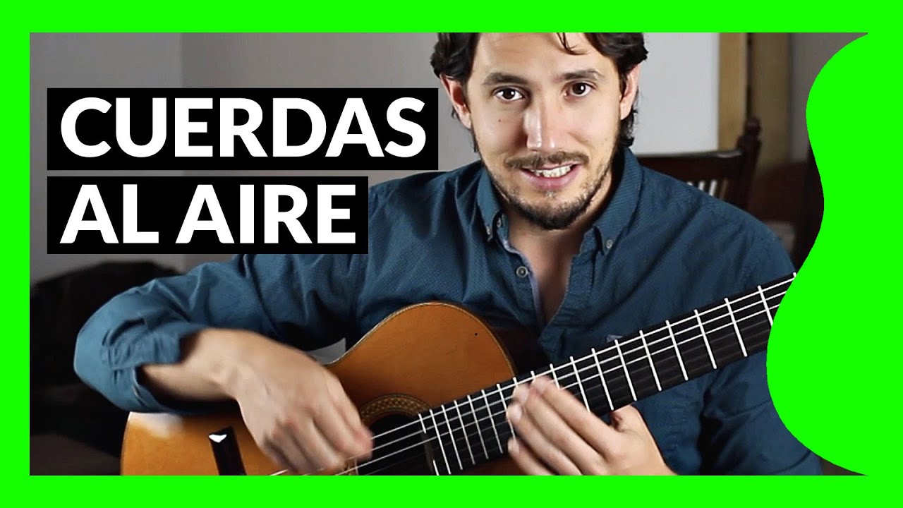 CUERDAS AL AIRE ▷ qué son y cómo se llaman - Diccionario de guitarra