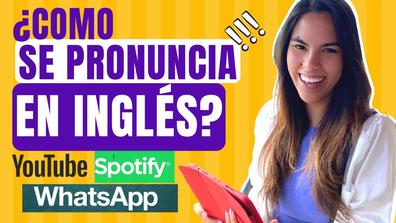 Estas marcas se pronuncian así (Whatsapp, Twitter, Youtube)