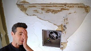 Horribly Damaged Drywall Repair!!!!