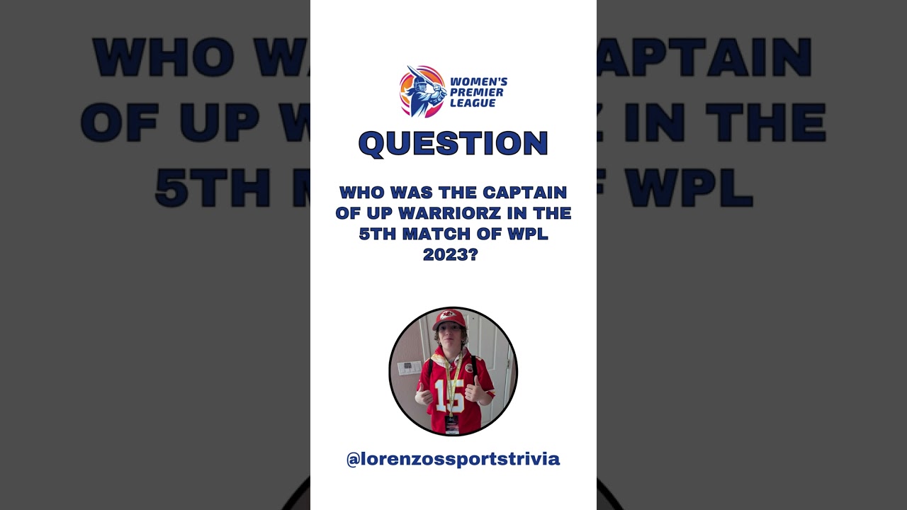 WPL Match 5 Quiz! Pt 5