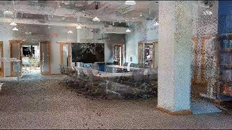 Virtual Walkthrough Laser Scan/Point Cloud - Office Space 3
