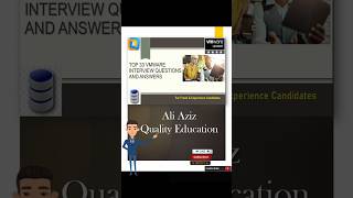 VMware Interview Questions &amp; Answers 💻 | IT Interview Tips #aliazizqualityeducation