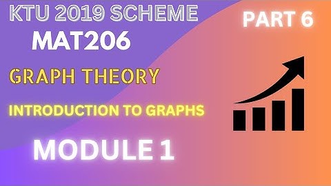 MAT206|S4 CSE|part6||Graph Theory|Btech|Module 1|introduction to graphs KTU