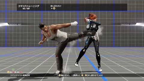DEAD OR ALIVE 6 DIEGO move list (Commands)