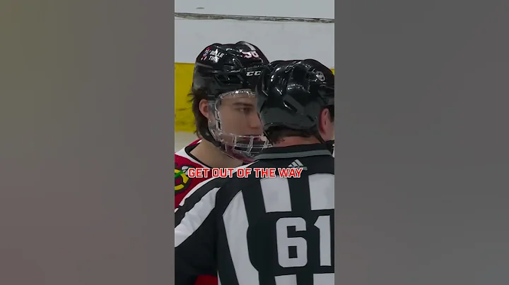 Pardon me, sir. 🎤🙋‍♂️: Connor Bedard has a friendly request