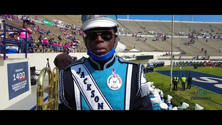 Jackson State University Marching In vs Bethune-Cookman - 2021