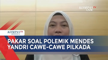[FULL] Pakar Hukum Tanggapi Polemik Mendes Yandri Diduga Cawe-Cawe Pilkada Istri di Serang