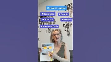 Everything you need to know about customs invoice #customs #shipping #smallbiz #ecom #3pl