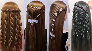 20 Cách Tết Tóc Thác Nước Đơn Giản | Tết Tóc Đẹp Đi Học Đi Chơi | Waterfall Braid Tutorial