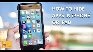 How to hide apps in iPhone without jail breaking or using any app