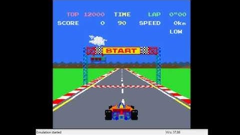 Pole Position Highscore 1st Attempt