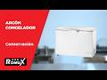 Vídeo: Arcón Congelador Horizontal 300 Litros con 1 Puerta Ciega Abatible ®Romux