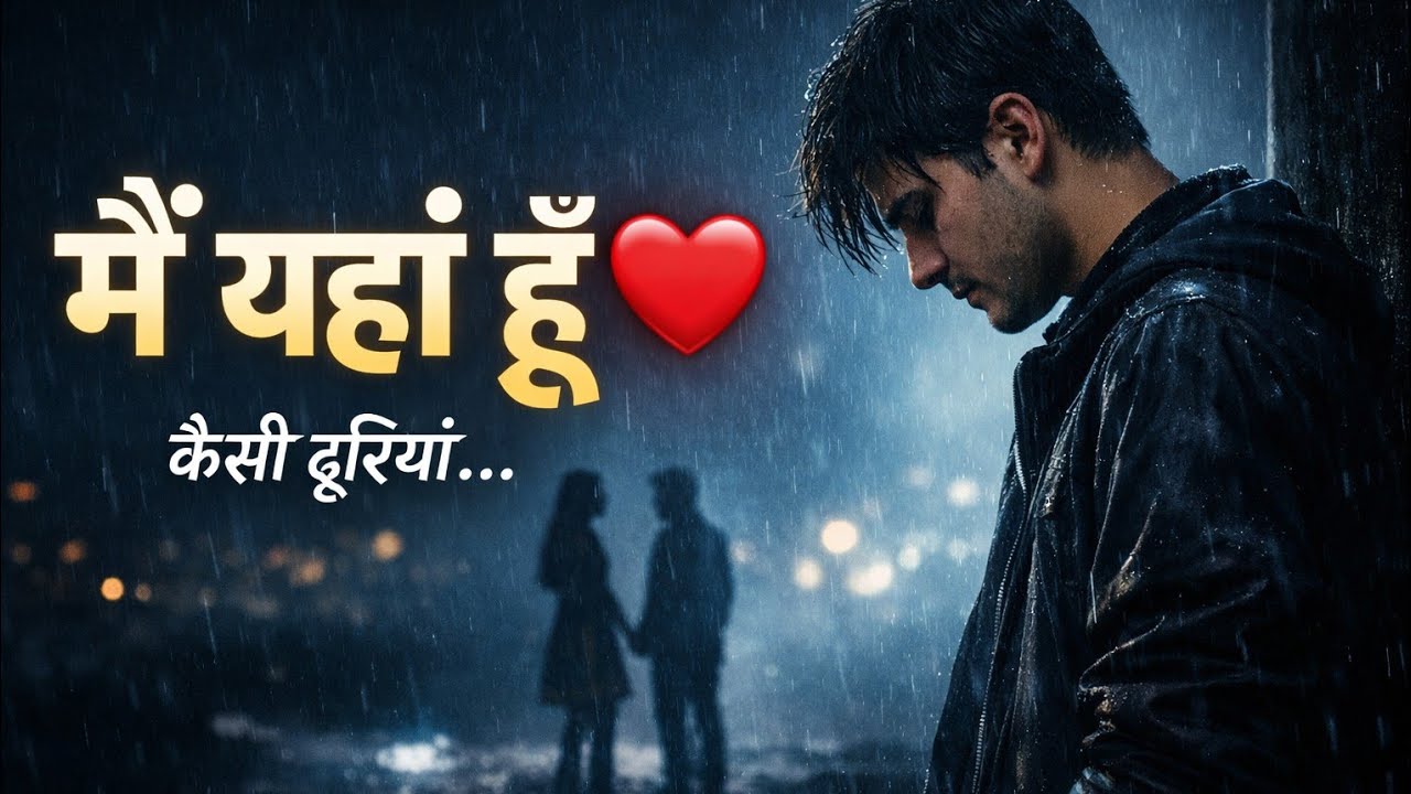 जानम देख लो… मैं यहाँ हूँ | Heart Touching Hindi Song 💔