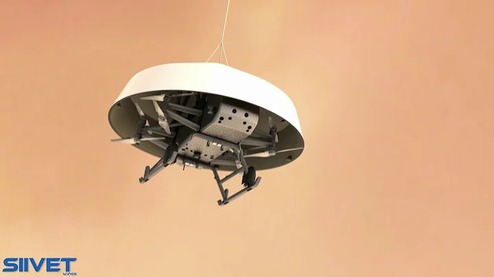 Dragonfly - Drone Descent Into Titan Atmospheere, Capsule Detachment