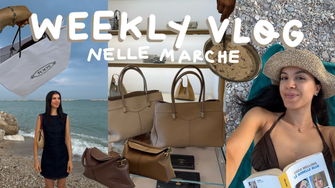 vlog | NON AVREI MAI IMMAGINATO DI POTERLA ACQUISTARE! 🥹 una settimana nelle Marche, libri e outifts