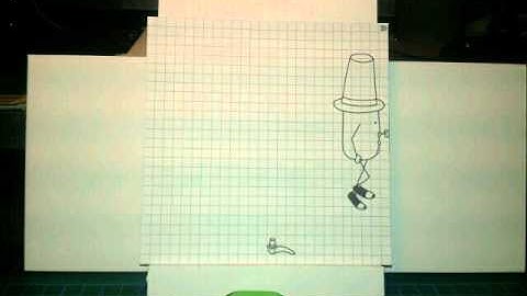 Cel Animation Task- Walking (Future Learn Course) by Tinatini Popiashvili