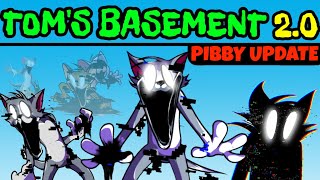 Friday Night Funkin' VS New Pibby Glitch Tom - Tom's Basement Show 2.0 Update | Pibby x FNF Mod