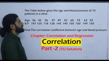 Correlation Part 2 BBS First Year Business Statistics || Correlation and Regression in Nepali