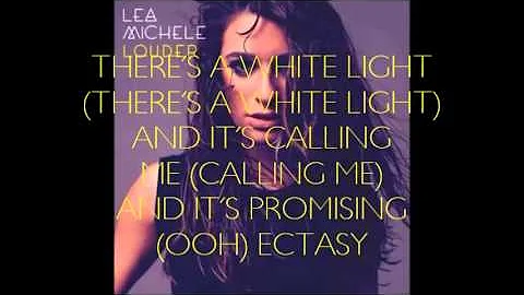 Lea Michele - Burn With You (lyrics)