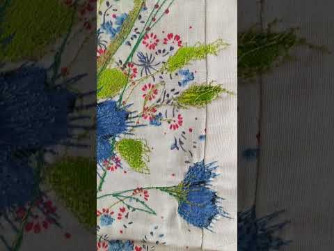 Аппликация на ткани,