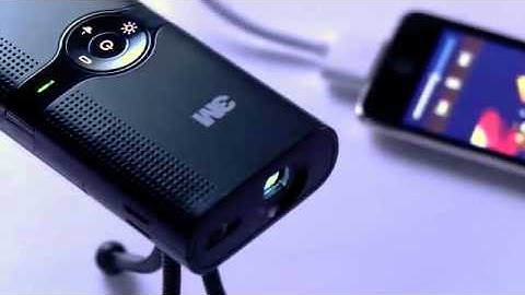 MPro 120 Pocket Projector by 3M
