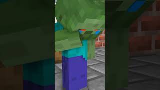 The Kindness of Baby Zombie | Touching Story ❤️ - Minecraft Animation Monster School#shorts
