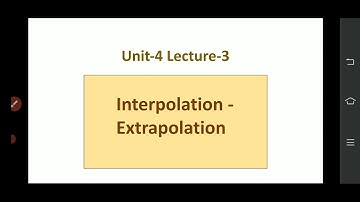 Unit-4 Lecture-3 Binomial Expansion Method