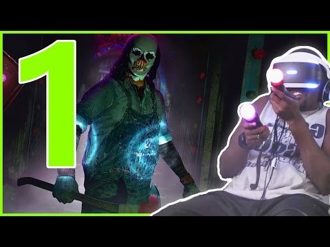 Black Guy Plays: Until Dawn Rush Of Blood (Playstation VR) Pt.1 - I WASN'T EXPECTING THAT!