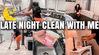 ✨LATE NIGHT? CLEAN WITH ME | KITCHEN CLEANING MOTIVATION | MOM LIFE 2023