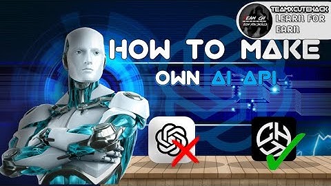 HOW TO MAKE OWN API FOR CHATBOT CHATGPT AI #php #js #cutehack #ai #api #telegram #cloud