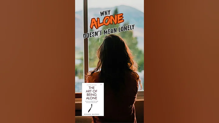 The Art of Being Alone | Book Review | Renuka Gavrani #shorts #books