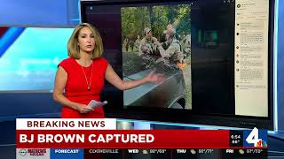 BJ Brown captured in Erin, TN.