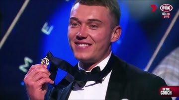 Patrick Cripps Brownlow winning moment recap as shown on 