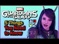 Marvel&#39;s Guardians of the Galaxy - 5 Things You Need to Know | Xbox, Playstation, PC, Switch