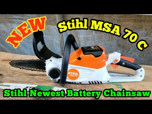 Stihl MSA 140 C-B Chainsaw Review - Consumer Reports