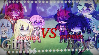 Girls VS Boys Singing battle (SKIP TO 0:01  20:10 ) 2018 2020 style // Gacha life //