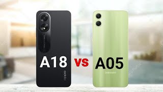 Oppo A18 vs Samsung A05