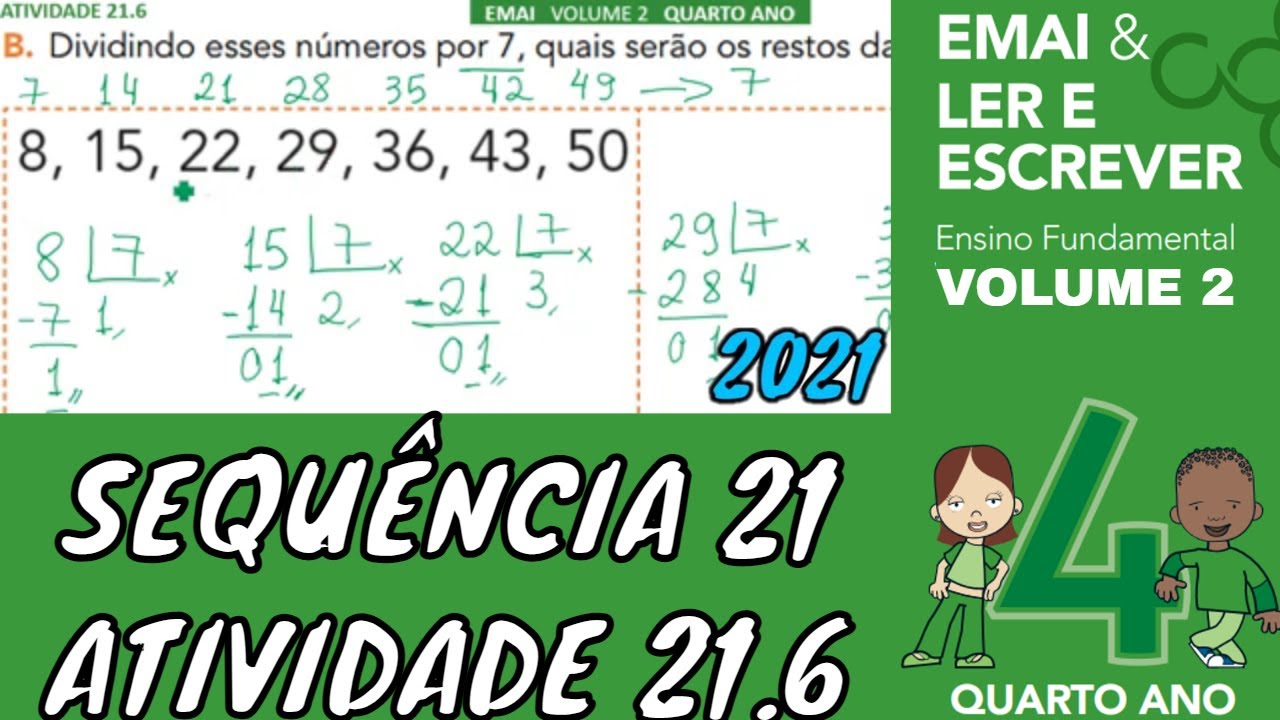 Vídeo aula matemática EMAI 14 06 2021 