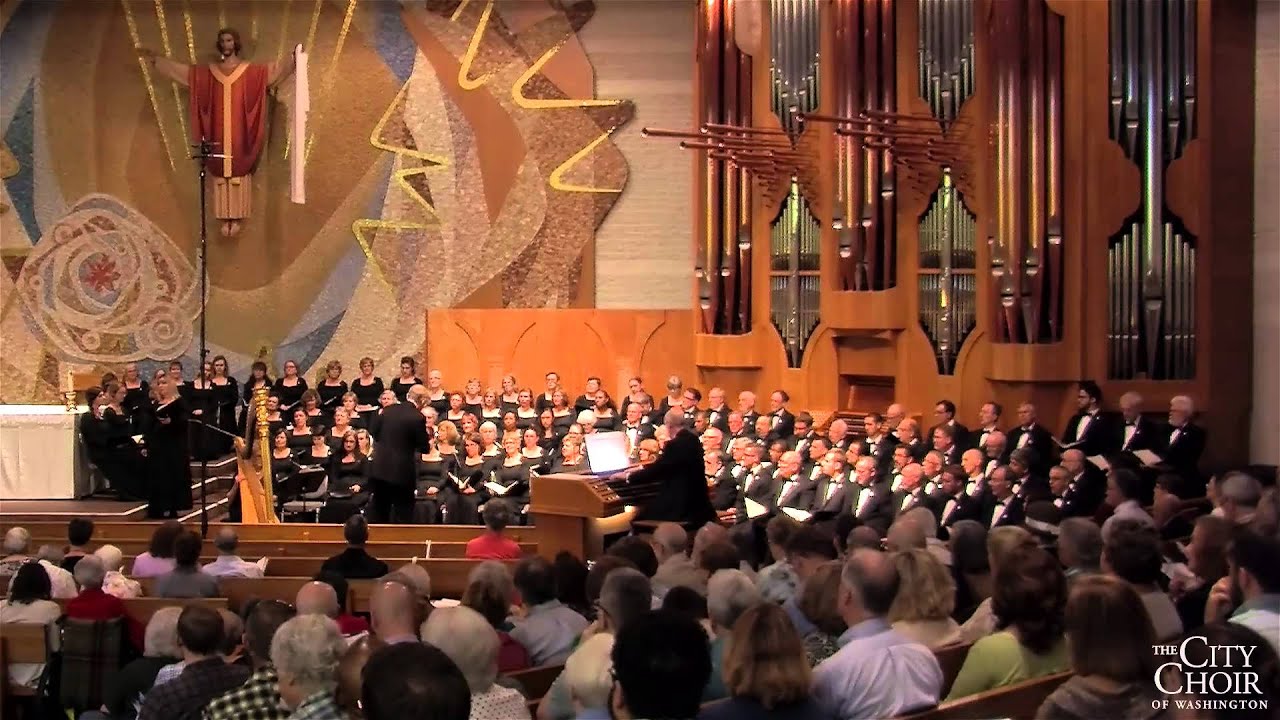 FAURE Requiem Pie Jesu The City Choir of Washington May 2015 YouTube