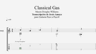 Classical Gas  Mason Williams  Tablatura por Jesús Amaya...