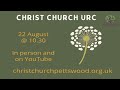 Morning Worship LIVE - Sunday 22nd August 2021