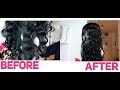 How To Revive A Curly Synthetic Wig| Getting Rid Of Frizzy Ends & Tangles PT 2