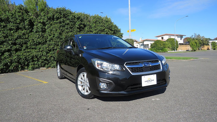 2013 subaru impreza 2.0 i sport limited