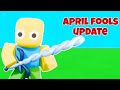 NEW April Fools Update (Roblox Bedwars)