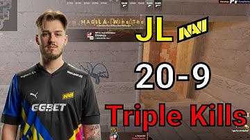 CS2 Natus Vincere JL POV FACEIT Anubis (20-9) | Jun 20, 2024 | #cs2 #csgo