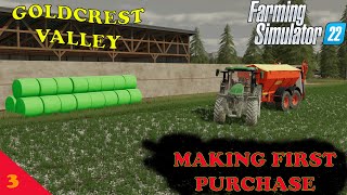 Goldcrest Valley Ep 3     Hay, let&#39;s make some silage and maybe buy something from the store     Far