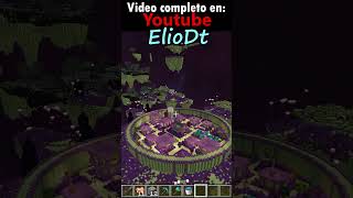 MINECRAFT PERO ALDEA EN EL END #minecraftsurvival #minecraftcasa #minecraftmemes  #minecraft