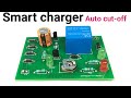 Automatic charger circuit for any battery | Auto cut-off battery charger | JLCPCB