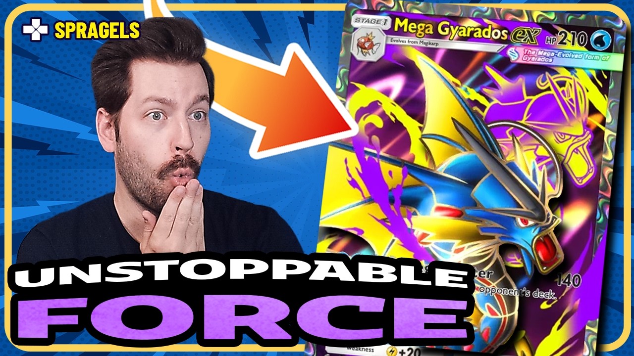 When MEGA GYARADOS EX Hits the Table… It’s Already Over | Pokémon Pocket Deck Build